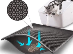 Cat litter trays and mats