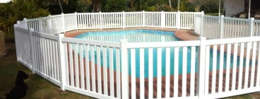 PVC Pool Fencing